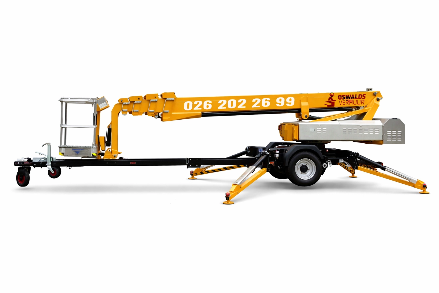 25 meter aanhangerhoogwerker Ommelift · 2500 EBD