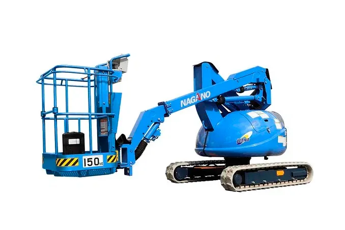 9 meter knik-arm hoogwerker Nagano · 09AC