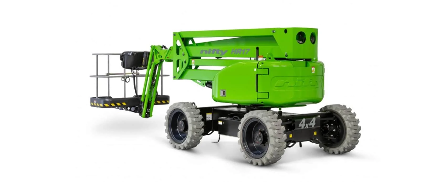 17 meter knik-arm hoogwerker Niftylift · HR17