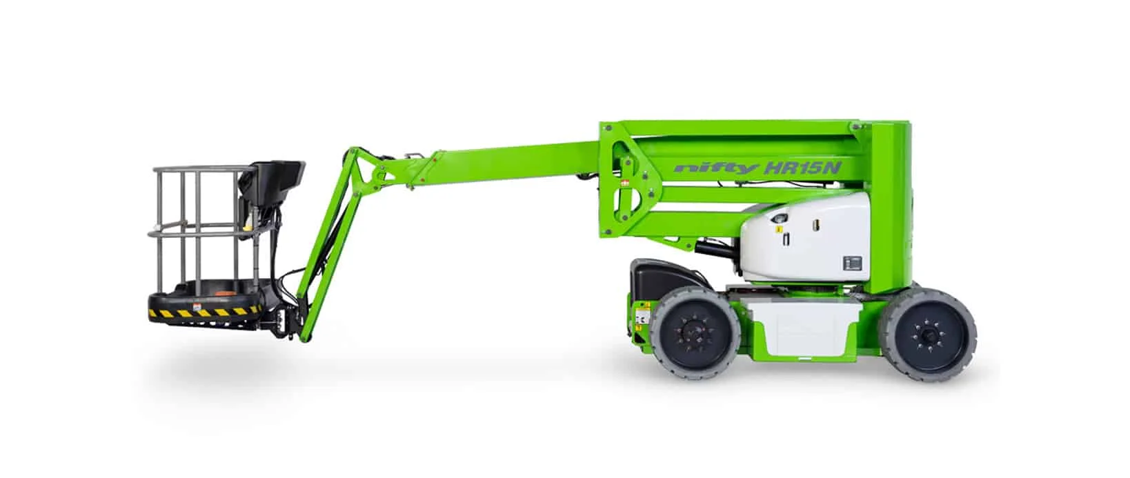 15 meter knik-arm hoogwerker Niftylift · HR15
