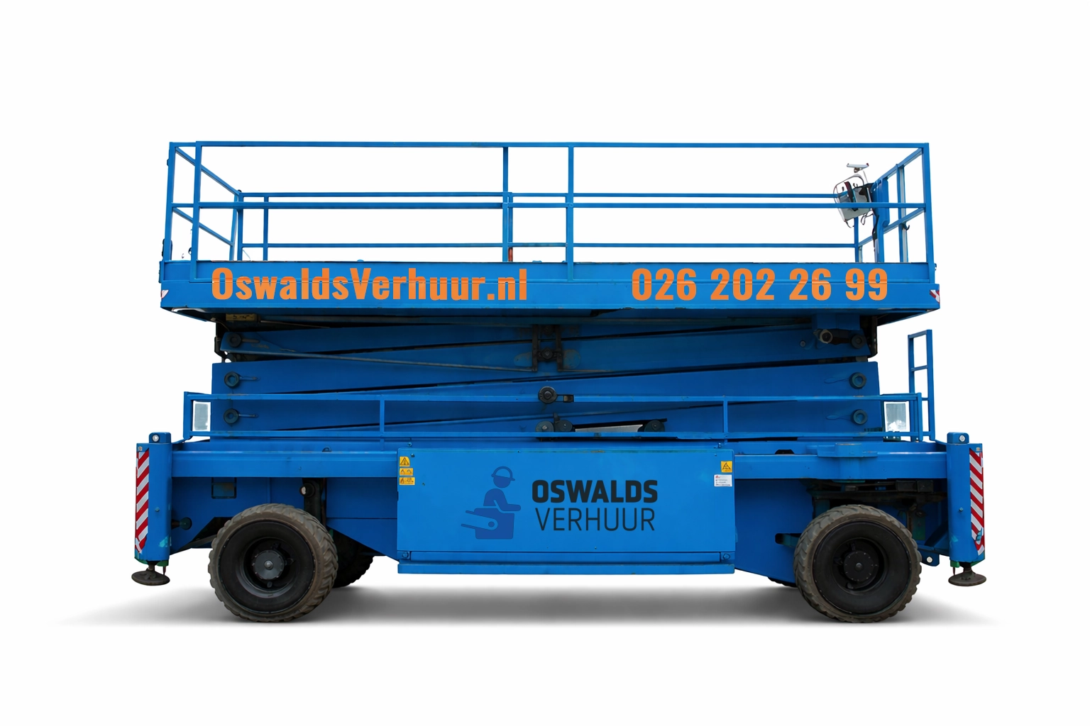 27 meter schaarhoogwerker diesel Holland Lift · M250 DL
