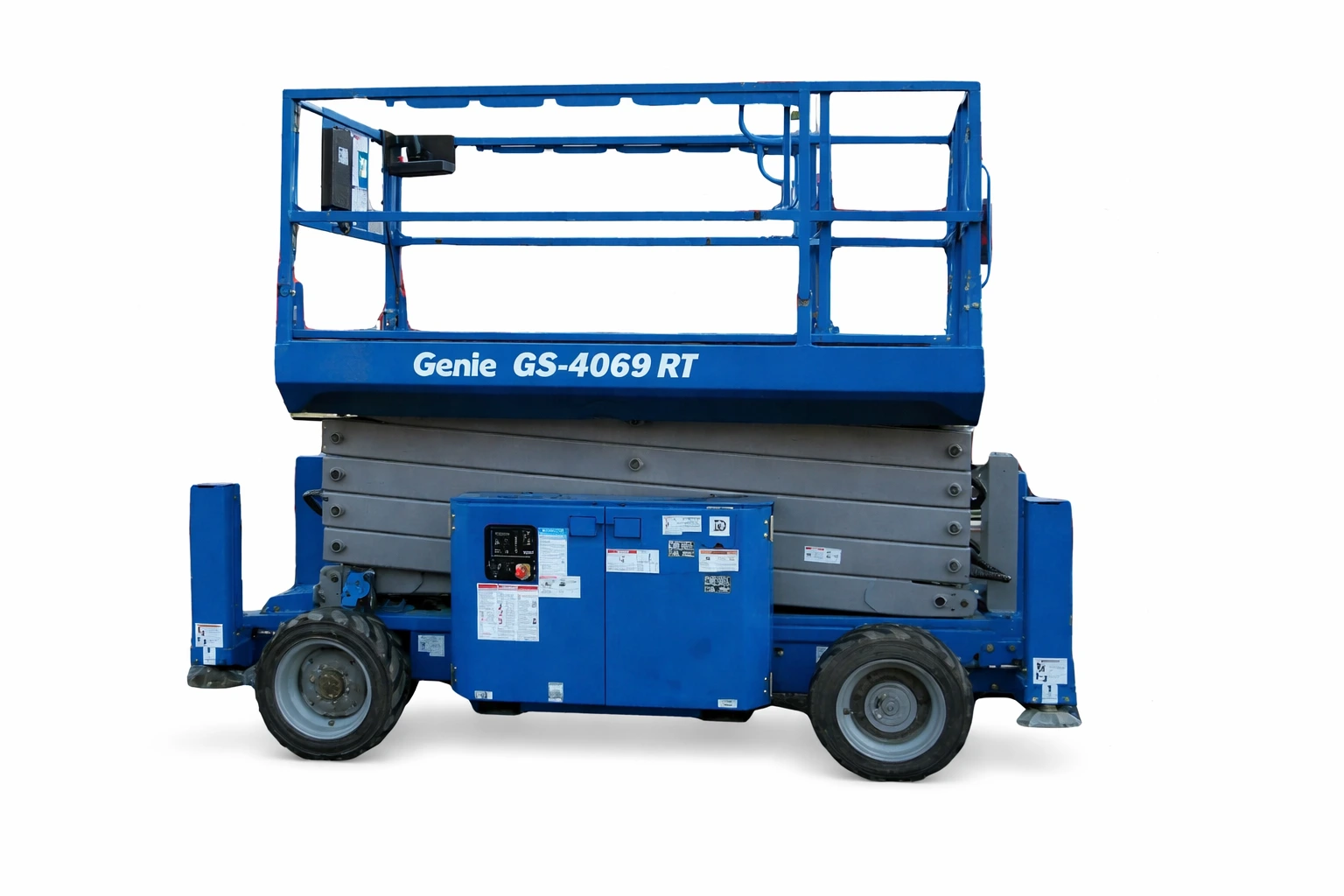14 meter schaarhoogwerker Genie · GS 4069 RT