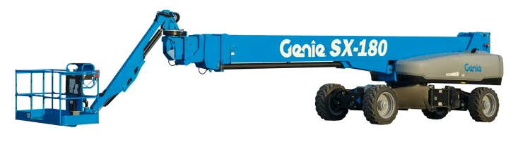 57 meter telescoop hoogwerker Genie · SX-180