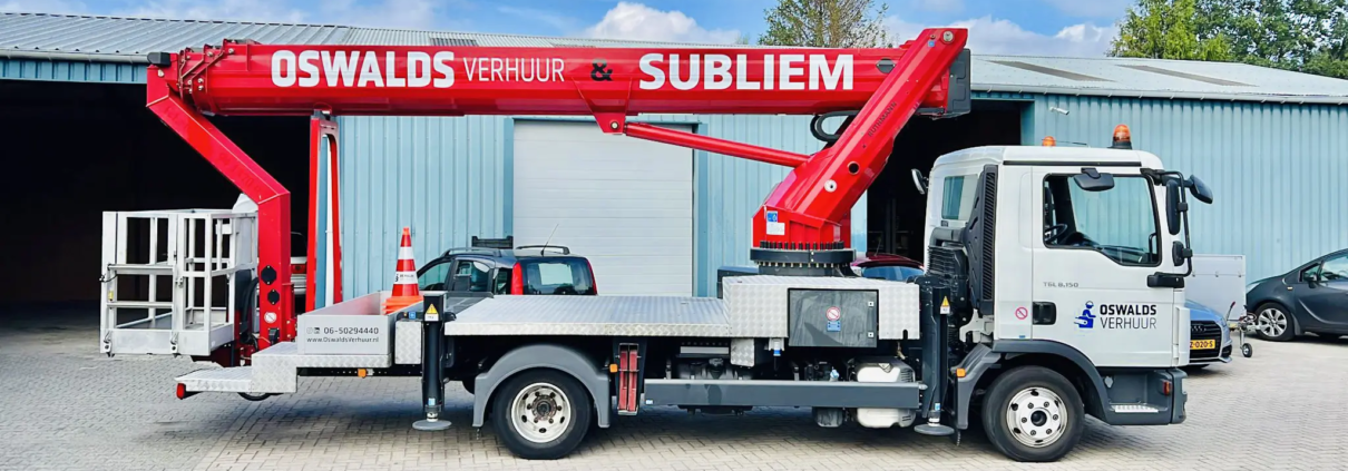 30 meter vrachtauto hoogwerker