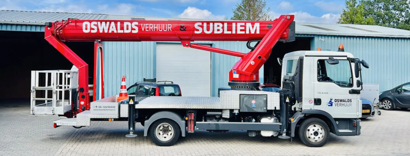 30 meter vrachtauto hoogwerker