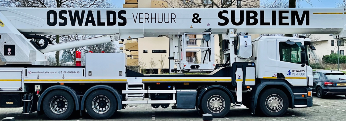 75 meter vrachtauto hoogwerker huren