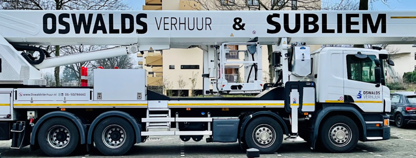 75 meter vrachtauto hoogwerker huren